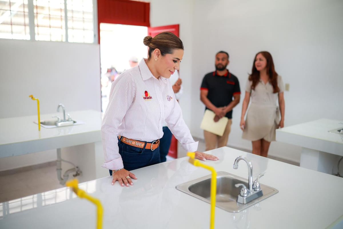 Entre 2021 y 2025 se invirtieron más de 2 mil 636 millones de pesos a la construcción, rehabilitación y equipamiento de planteles, desde educación básica hasta universidades. Foto: Cortesia