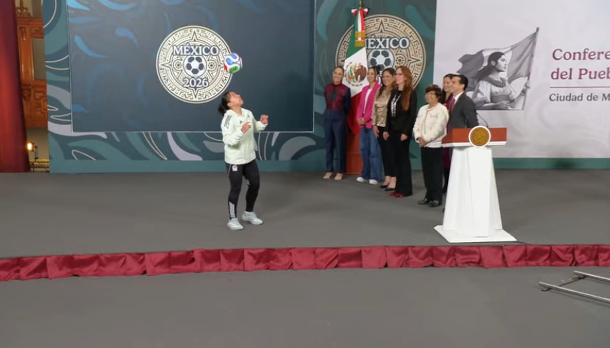 Las aspirantes deberán grabar un video realizando dominadas con el balón durante un minuto. | Captura de pantalla