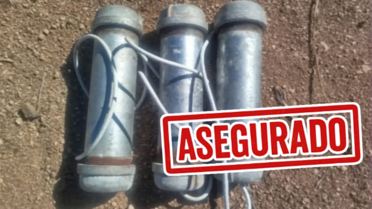 Explosivos improvisados listos para detonar son destruidos en Culiacán: Ejército y fuerzas federales neutralizan tres artefactos en operativo de alto riesgo