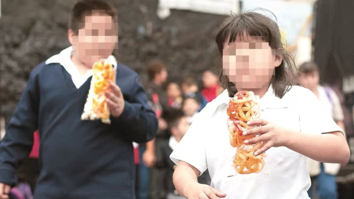 Sobrepeso infantil / fotografía de archivo El Universal