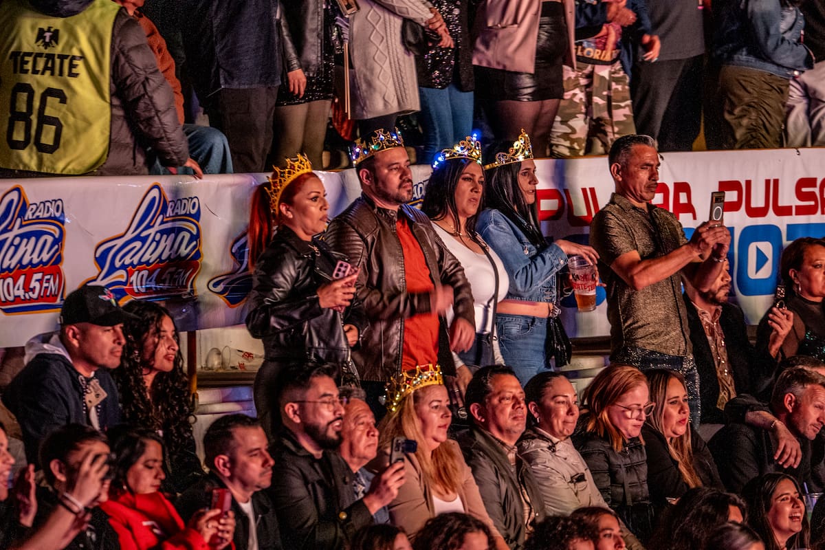 Gloria Trevi en Tijuana. Foto: Gustavo Suárez