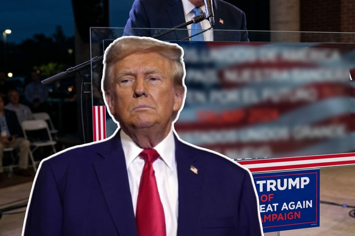Operaba el teleprónter de Trump y ganó 100 millones de dólares apostando qué diría en sus futuros discursos, lo suspenden del cargo