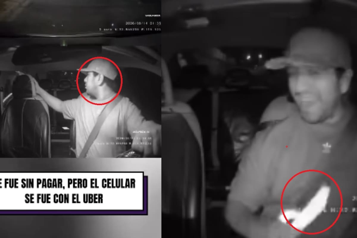 Es su propina por querer robar: pasajero de Uber se baja sin pagar y olvida su celular dentro del vehículo