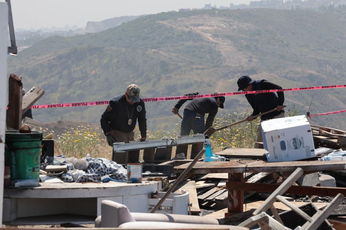 Desde el 15 de abril del presente año se realizó el primer cateo en la propiedad. Foto: Sergio Ortiz
