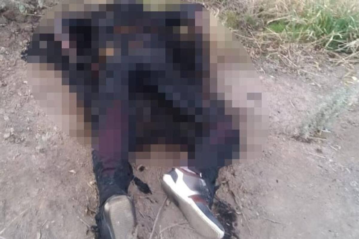 Encuentran cuerpo calcinado al oriente de Mexicali