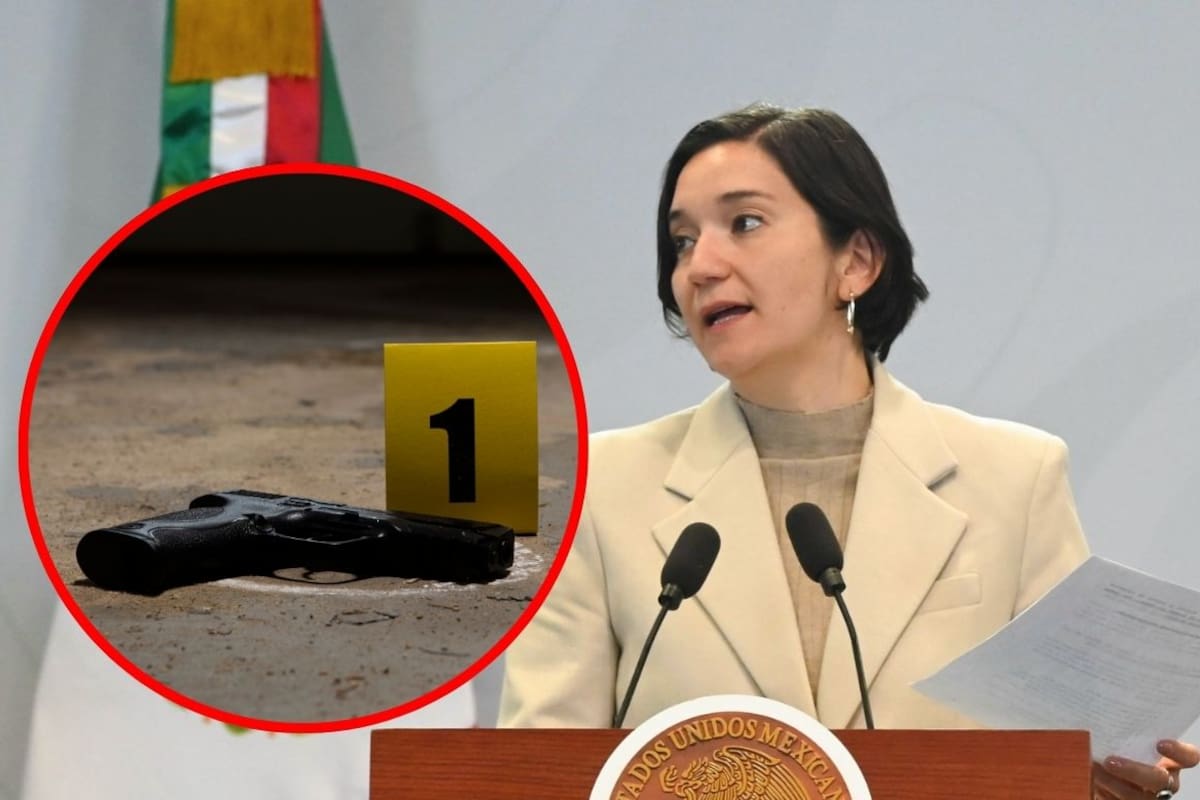Homicidios dolosos bajan 51% durante gobierno de Sheinbaum; julio registra el nivel más bajo desde 2015