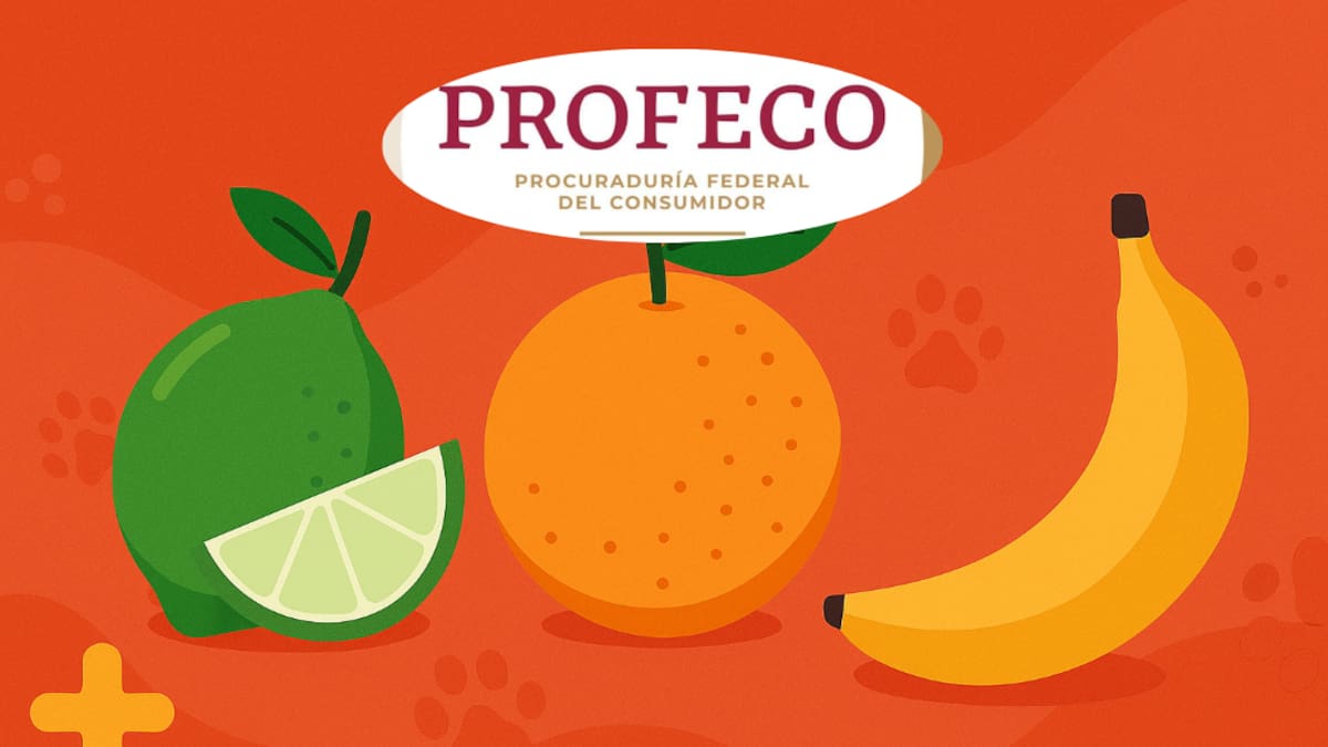 Frutas básicas con precios que estremecen: limón hasta en $50, naranja en $64 y plátano en $32, alerta Profeco sobre diferencias que golpean la economía familiar