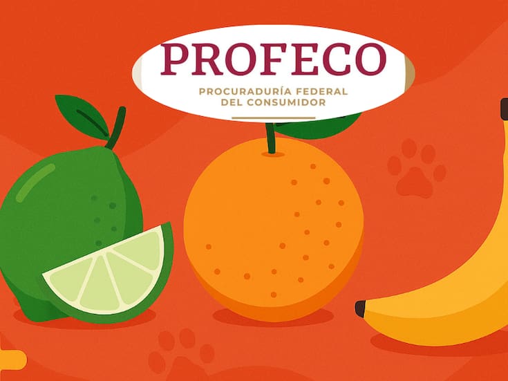 Frutas básicas con precios que estremecen: limón hasta en $50, naranja en $64 y plátano en $32, alerta Profeco sobre diferencias que golpean la economía familiar