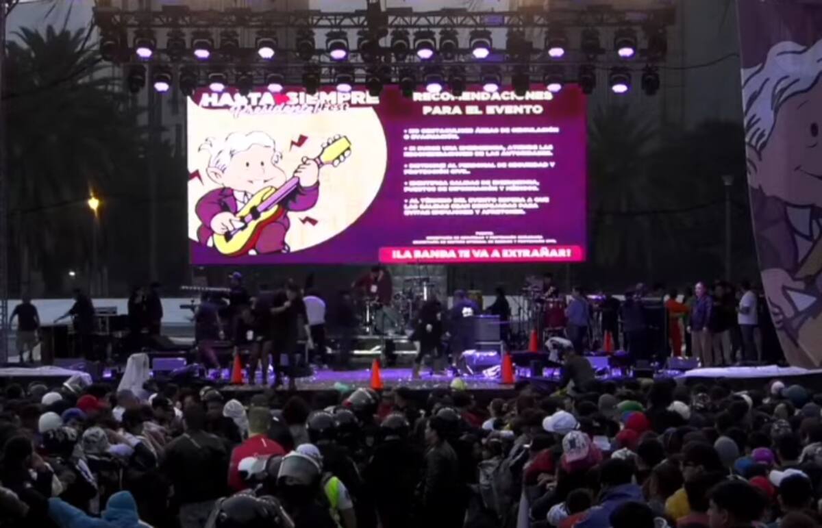 Captura de pantalla, directo de YouTube, La 4TV.