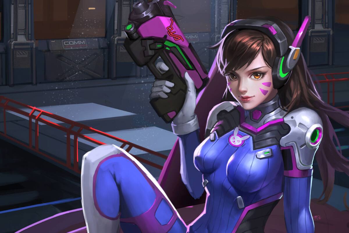 ¿Cómo se vería D.Va de Overwatch 2 en la vida real según la Inteligencia Artificial?