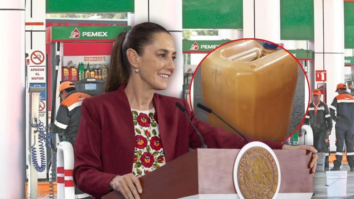 Sheinbaum confirma que la FGR busca dar uso legal a gasolina asegurada por huachicol para evitar su almacenamiento, aunque advierte que no podrá utilizarse hasta cerrar procesos penales en curso