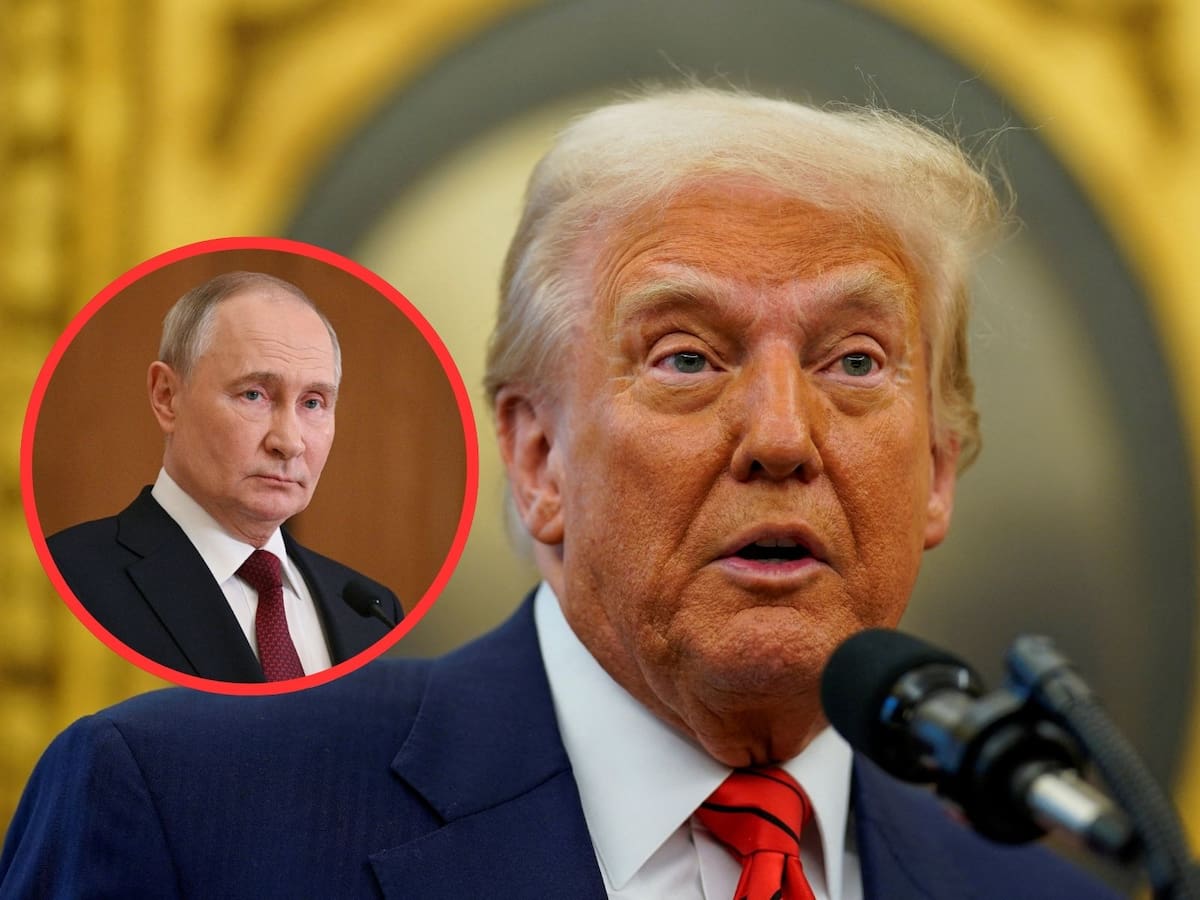Trump informa que habló con Putin para finalizar la guerra entre Rusia y Ucrania. | Crédito: REUTERS