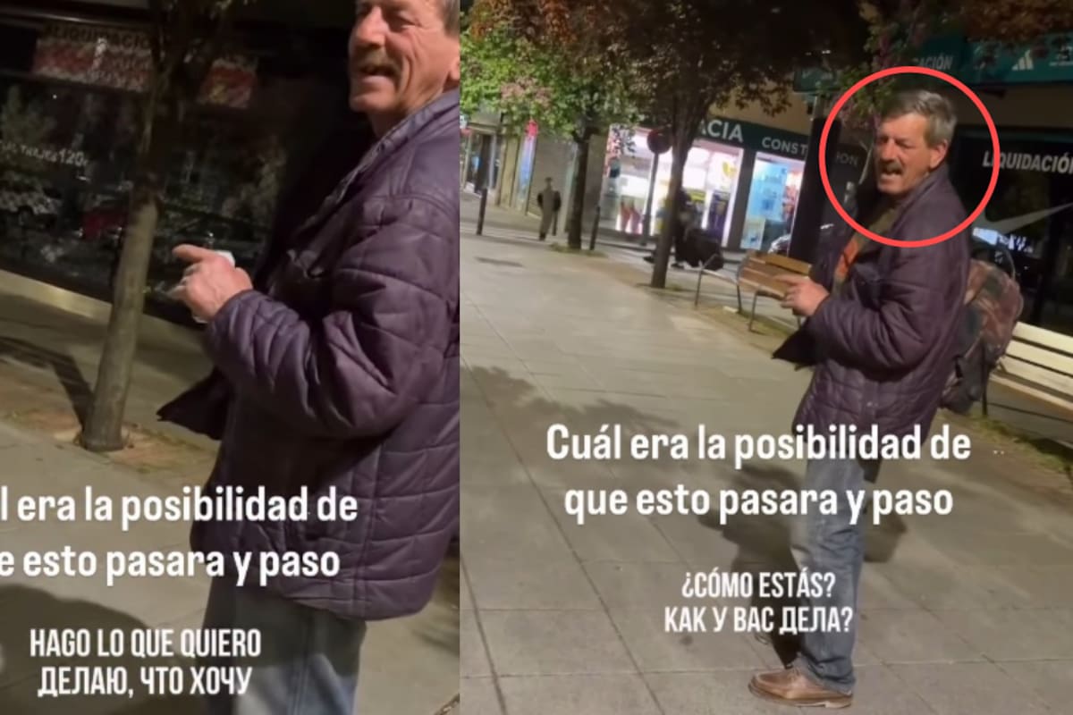 “¿Ahora hay que estar borracho para hablar ruso?”: Hombre ebrio comienza a hablarle en español a un extranjero; cuando descubre que es ruso, le responde en ruso