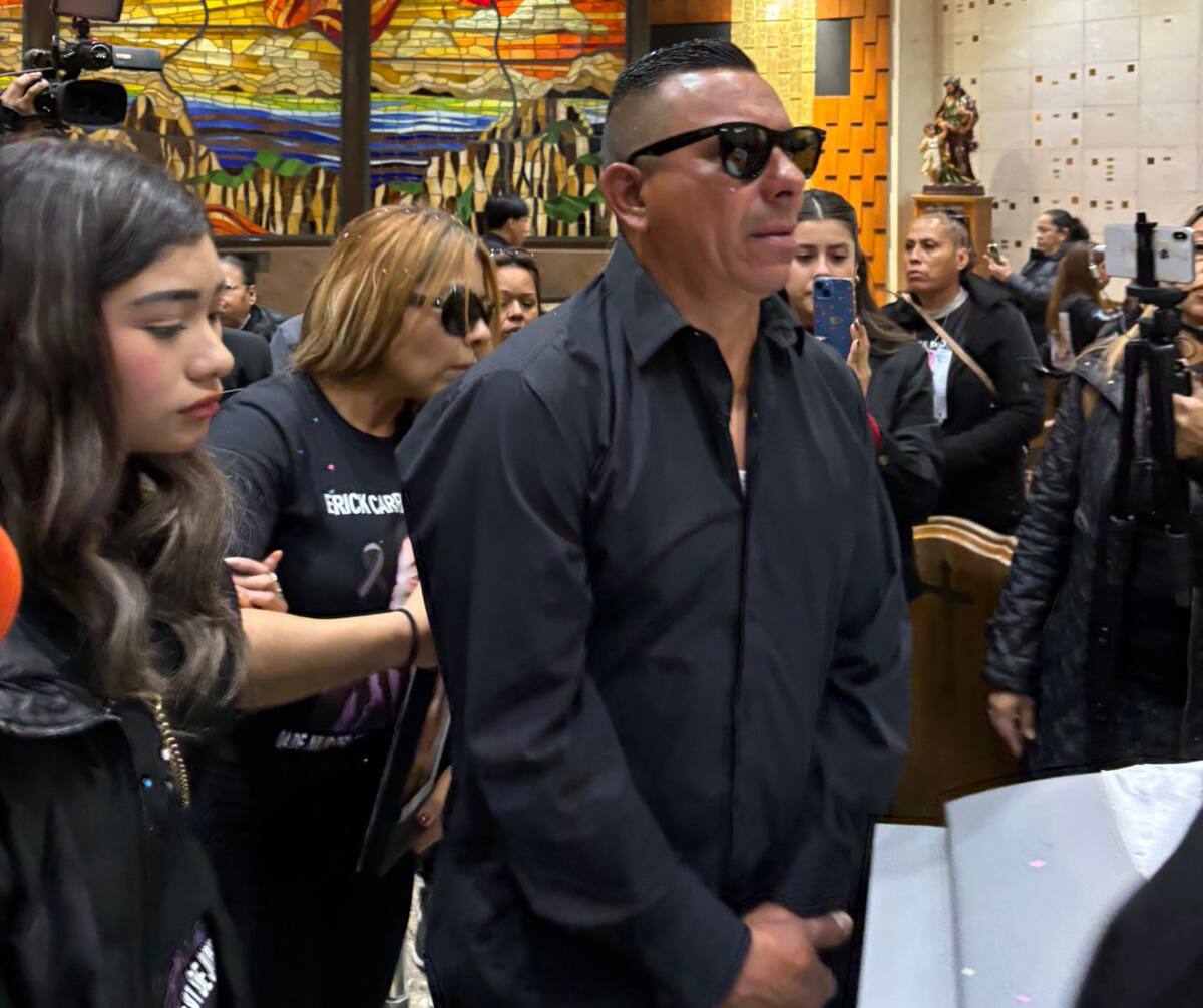 Eddy Carrillo, padre de Erick, agradeció a quienes lo acompañaron en la búsqueda de su hijo.