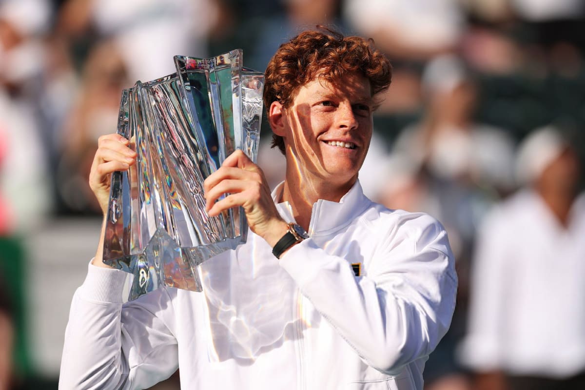 Jannik Sinner derrota en dos sets a Daniil Medvedev y gana por primera vez en Indian Wells