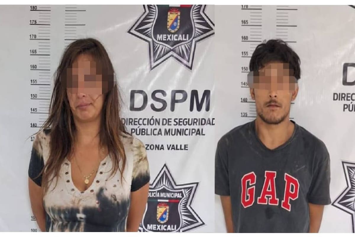 Capturan a pareja señalada por golpear a un hombre en la zona del ferrocarril