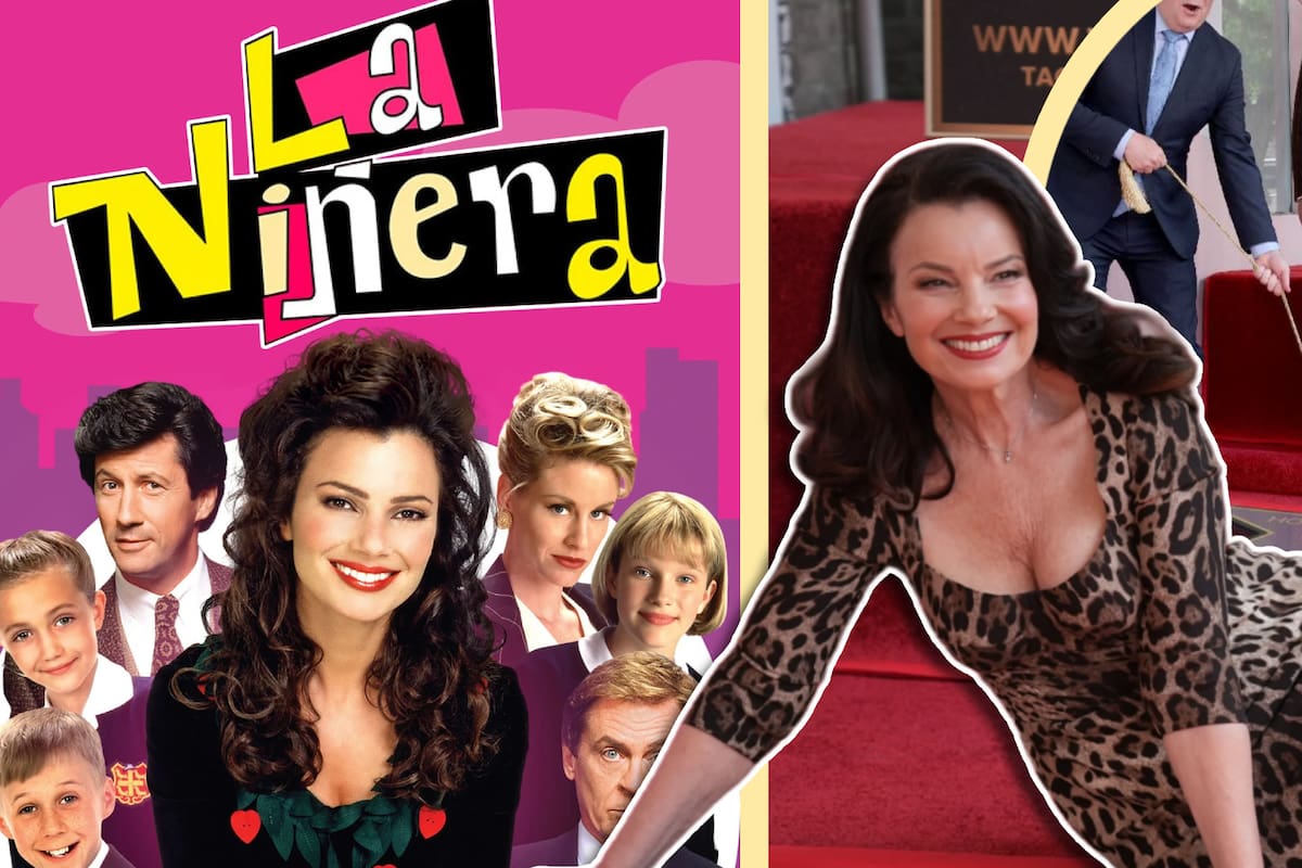 Fran Drescher, estrella de ‘La Niñera’, obtiene su estrella en el Paseo de la Fama, reuniéndose con sus compañeros de la exitosa serie