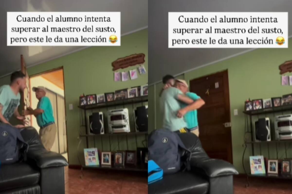 “El abuelo: llamen a una ambulancia… pero para ti”: joven intenta asustar a su abuelo y este le devuelve el susto con todo