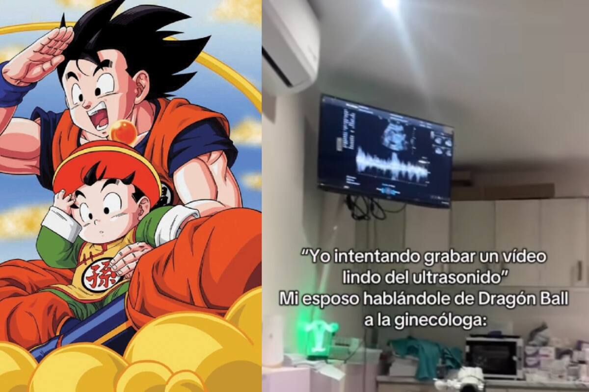 Momento divertido: Hombre habla de Dragon Ball Z durante el ultrasonido de su bebé