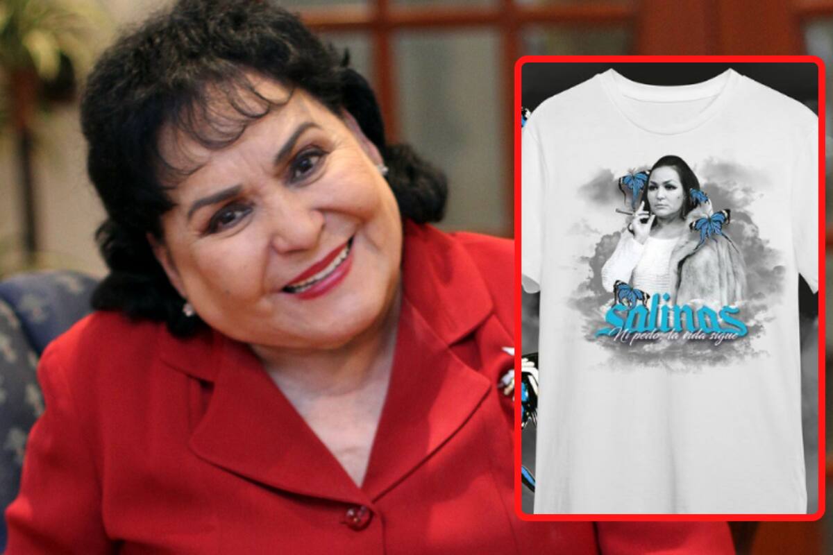 Carmen Salinas: Lanzan playeras inspiradas en ella, ¿cuánto cuestan?