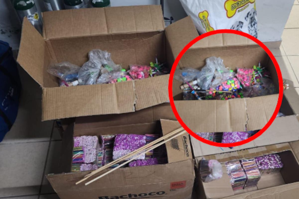 Se decomisaron poco más de 3 mil piezas de pirotecnia en Cajeme