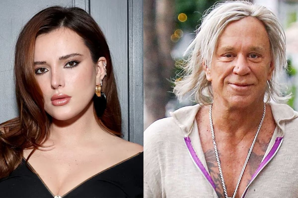 Bella Thorne acusa a Mickey Rourke de agresión durante el rodaje de “Girl”
