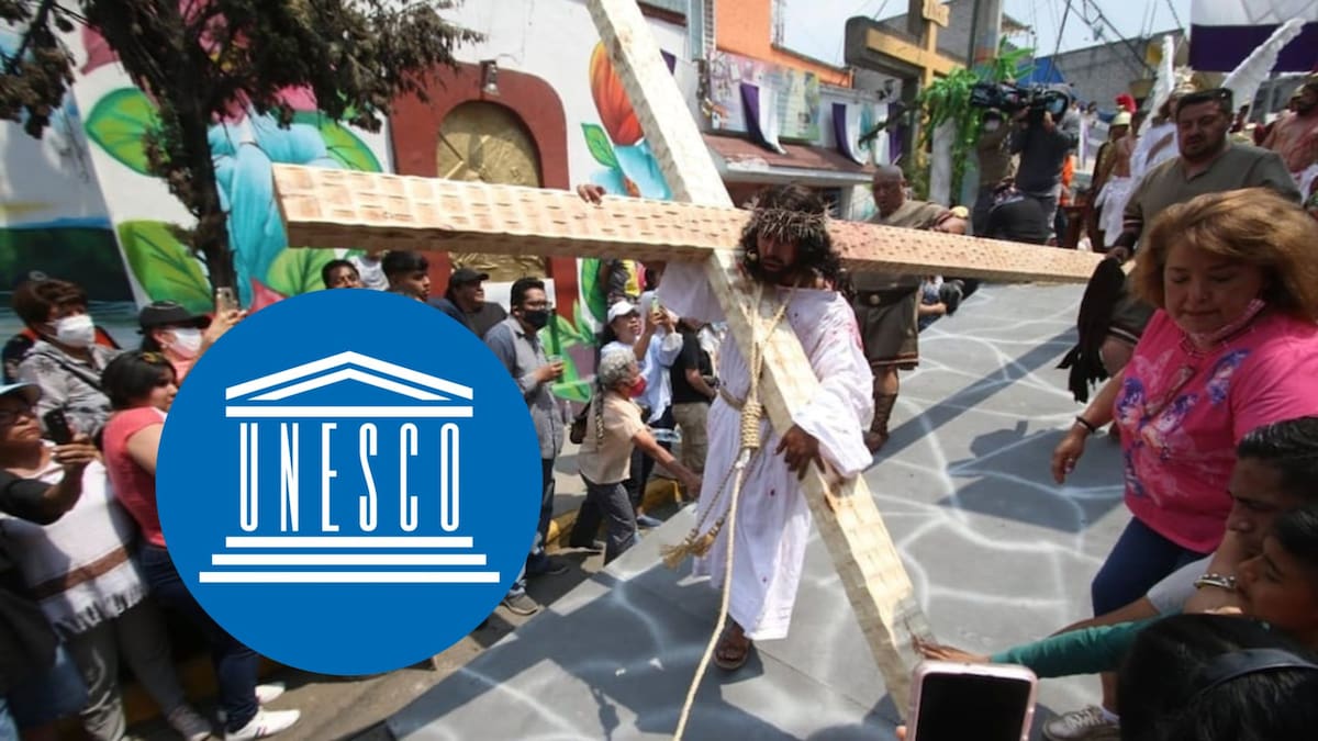 Ya es oficial: la Pasión de Cristo de Iztapalapa fue inscrita por la Unesco como Patrimonio Cultural Inmaterial de la Humanidad tras casi dos siglos de historia y una participación comunitaria que reúne a millones cada Semana Santa
