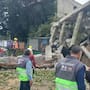¿Qué sucedió en el Viaducto Miguel Alemán de la CDMX? Colapso de edificio en demolición provoca el cierre de carriles y la caída de un árbol de 20 metros de altura