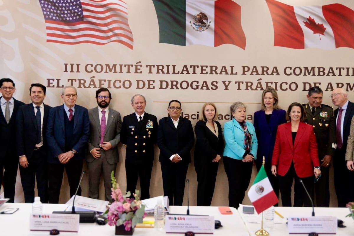 Rosa Icela Rodríguez pide apoyo a EU y Canadá para frenar ingreso de armas a México
