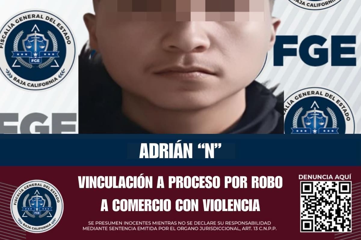 Vinculan a hombre acusado de robo con violencia a comercio
