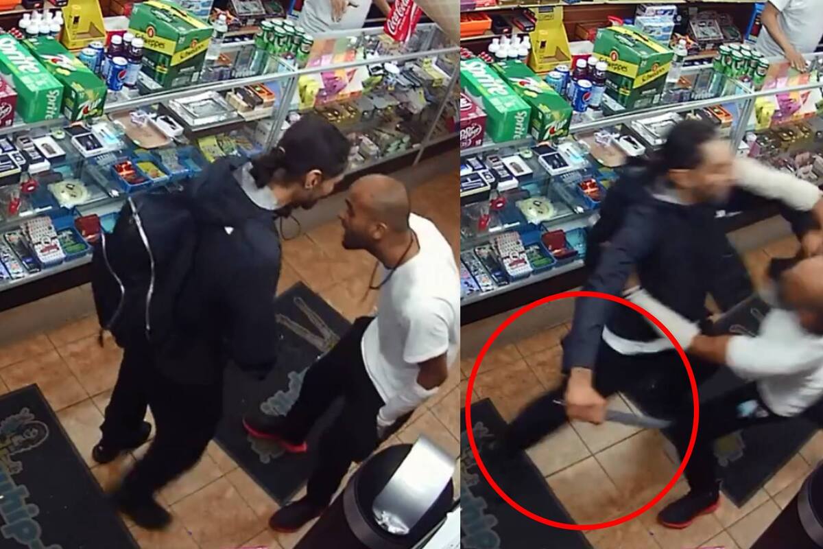VIDEO: Por no dar las gracias, sujeto muere apuñalado en una tienda de Brooklyn tras una discusión