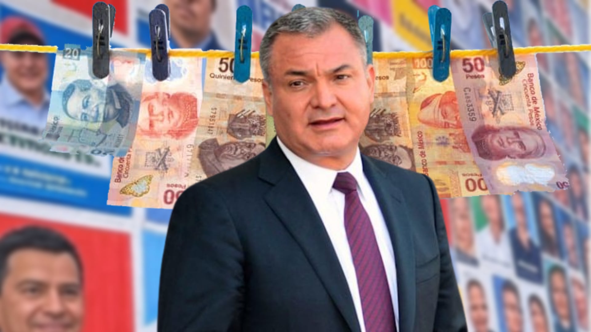 Genaro García Luna, ex secretario de Segurida de Felipe Calderón, es señalado de usar hasta 16 empresas para lavar dinero que después inyectó a diferentes campañas políticas, señala el presidente de la UIF, Pablo Gómez. | Especial GH