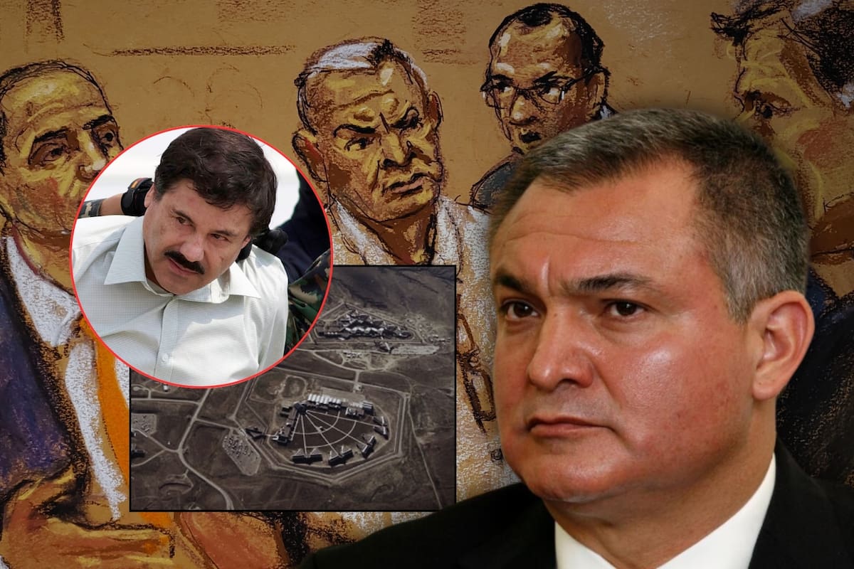 Genaro García Luna fue trasladado a la misma prisión de máxima seguridad en la que está “El Chapo” Guzmán y no tendrá contacto con el exterior por 38 años: ¿Cómo es esa prisión?