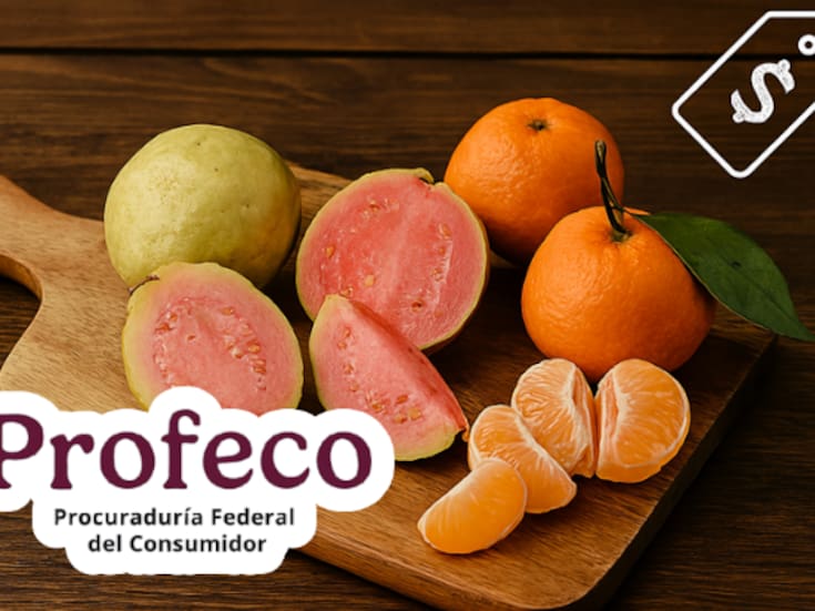 ¡Hasta $89 pesos el kilo! Profeco revela precios extremos de guayaba y mandarina en México