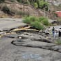 Casi 300 familias viven con riesgo de deslaves en Tijuana y vecinos convierten un restaurante en albergue ante el temor de que las lluvias de Rachel agraven los daños en la colonia Sánchez Taboada
