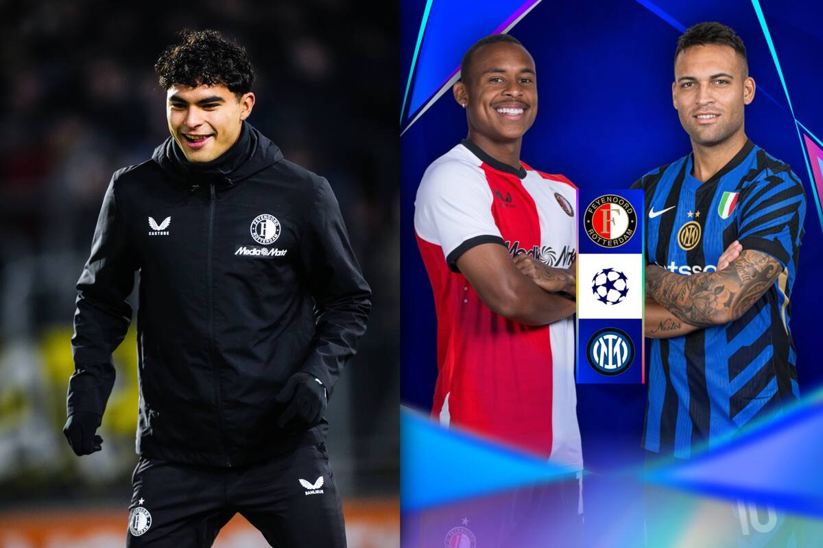 Stephano Carrillo no podrá jugar un solo minuto en la Champions con el Feyenoord