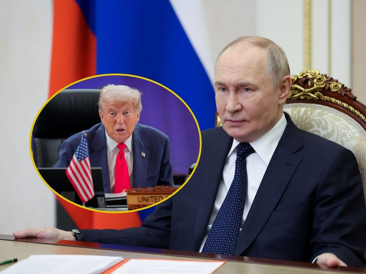 Trump envía mensaje a Putin: “debería poner fin a la guerra” y no probar misiles nucleares. | Crédito: REUTERS