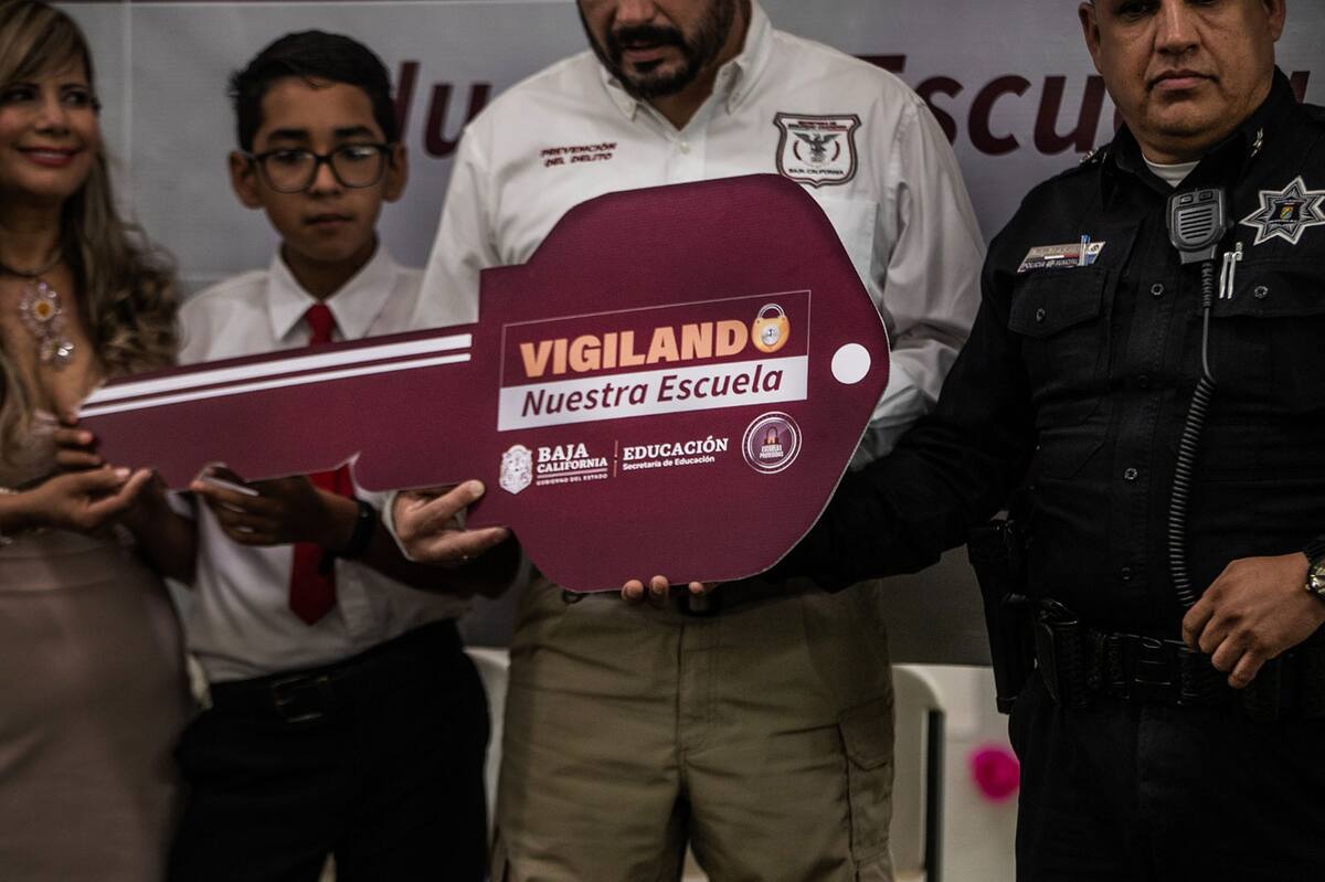 El programa “Vigilando nuestra escuela” busca la concientización y solidaridad de toda la comunidad para cuidar los planteles escolares.