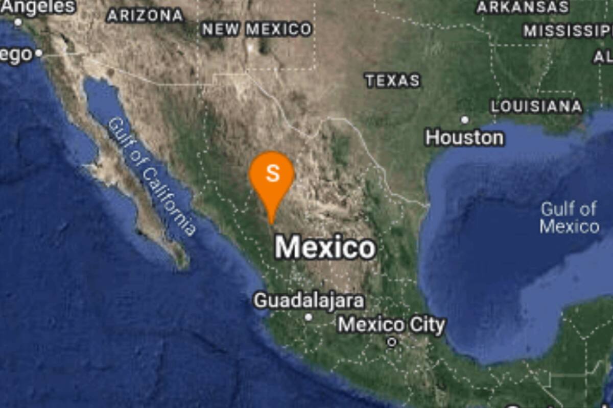 Se registra sismo de 4.1 grados en Durango