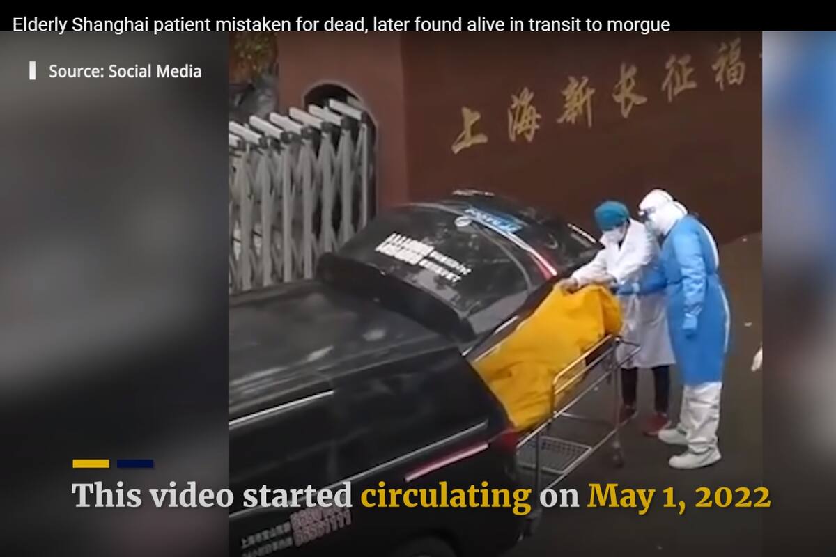 VIDEO: ¡Historia de terror! Lo dan por muerto y se lo llevan en una bolsa para cadáveres