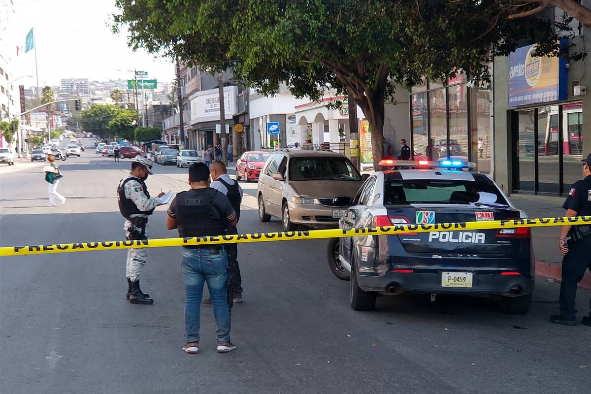 Hombre es lesionado por disparos de arma de fuego en zona Centro de Tijuana