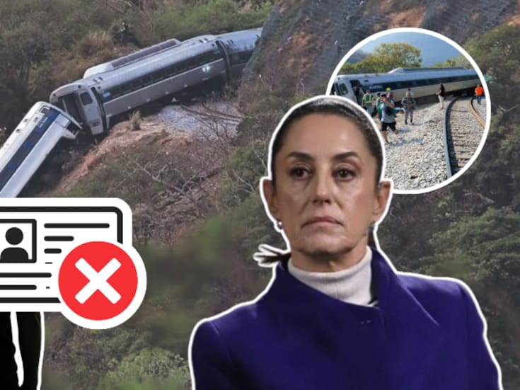 Mientras Sheinbaum afirma que el “maquinista del Tren Interoceánico era un hombre experimentado”, Fiscalía reporta que maquinista y conductor no tenían licencia vigente