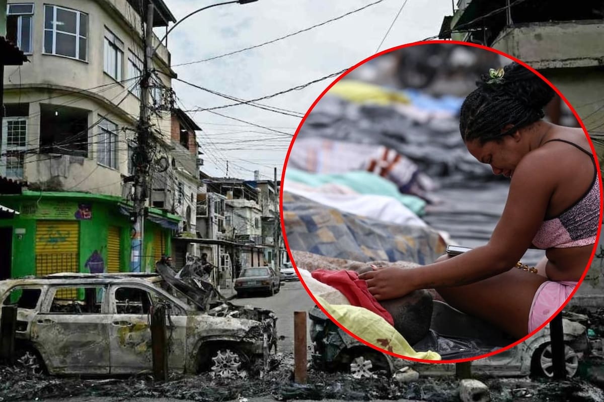 Sube a 121 el número de víctimas fatales tras mega redada en las favelas de Río de Janeiro; familias denuncian que no hubo enfrentamiento sino ejecuciones