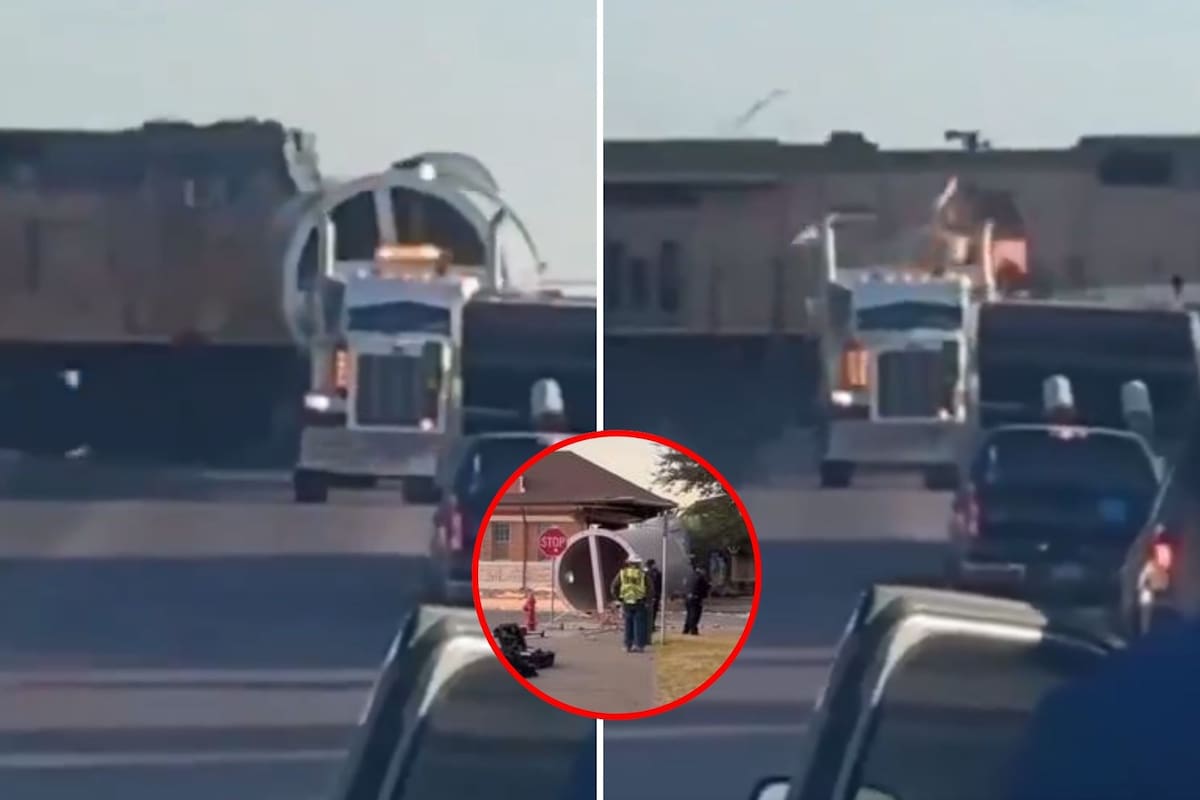 Video: Aparatoso accidente de tren en Texas deja saldo de dos muertos y tres heridos