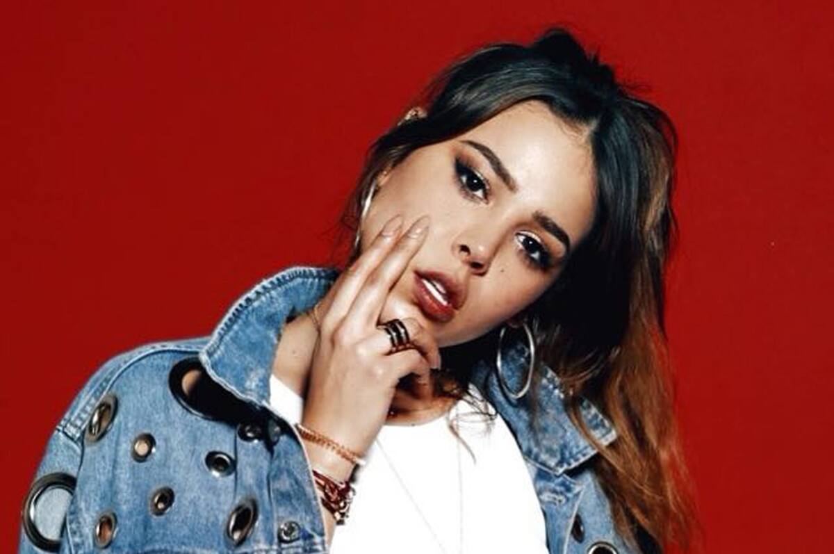 Danna se presentó en el Festival "MacroFest" de Monterrey.