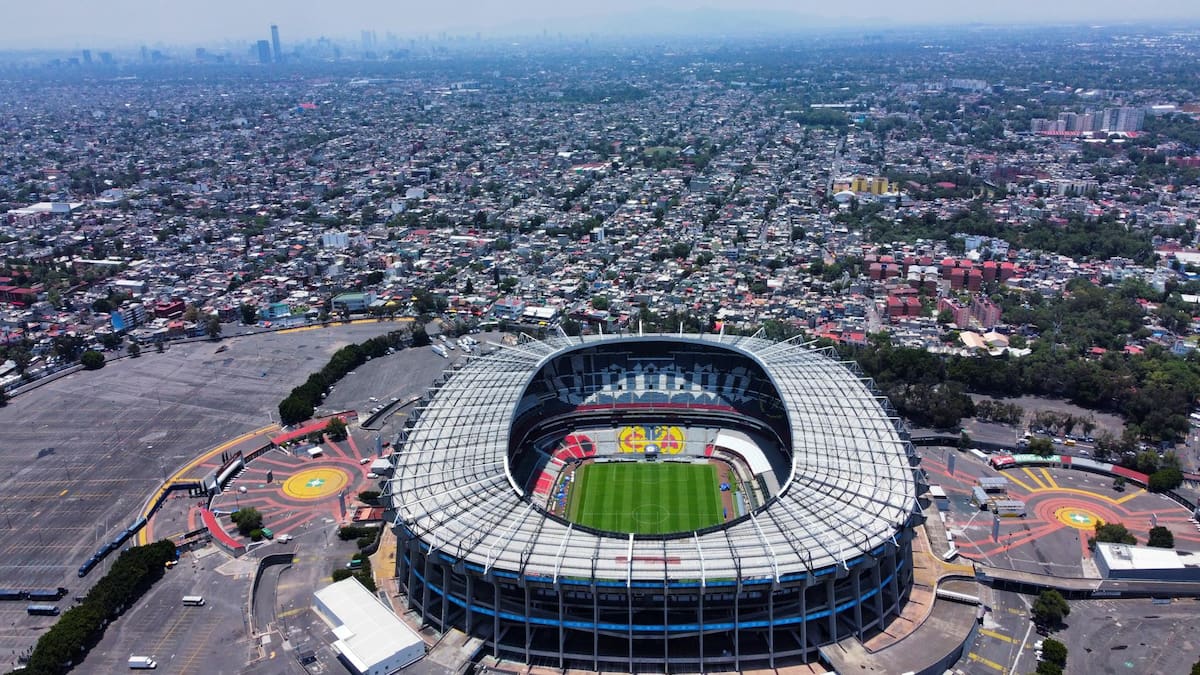 Estadio Azteca en la Ciudad de México será la sede del partido inaugural del Mundial 2026. Foto: EFE/Carlos Ramírez