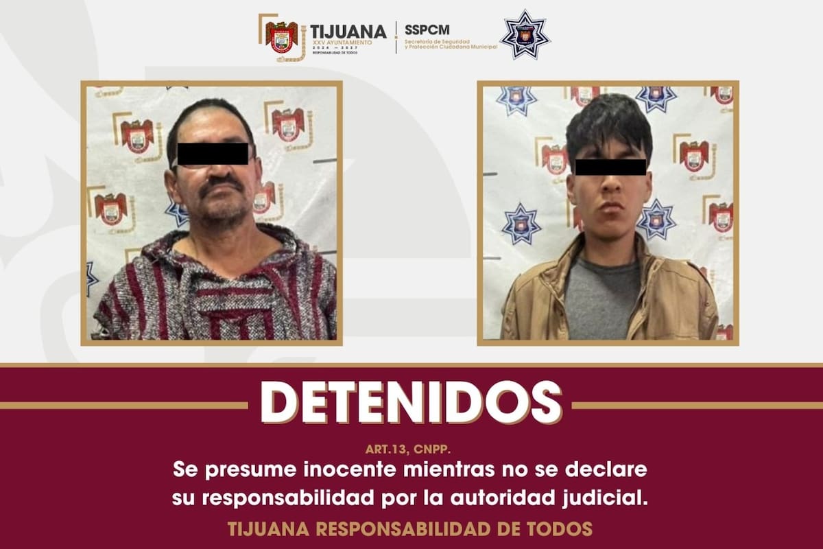 Aseguran a dos hombres con fusil de alto poder en la Sánchez Taboada