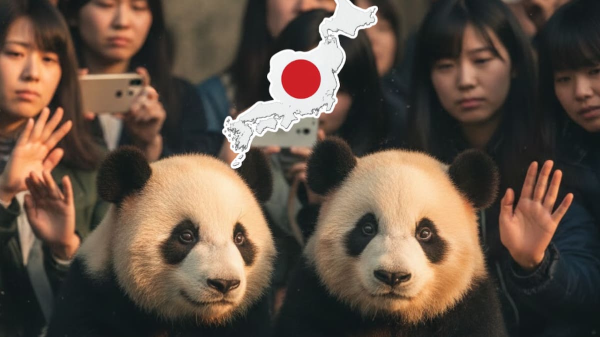Se van los últimos pandas de Japón: Xiao Xiao y Lei Lei regresan a China, la despedida ocurre bajo una relación cada vez más tensa con China