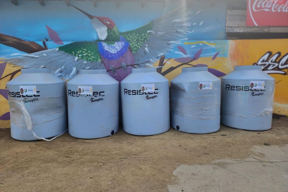 Rosarito entregará 300 tinacos a familias afectadas por el desabasto de agua
