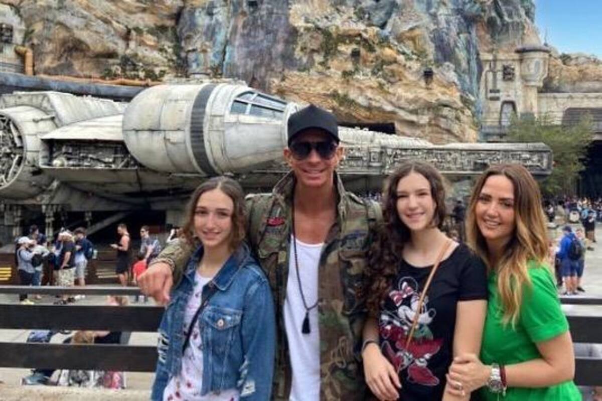 Erik Rubín y su hija en concierto virtual